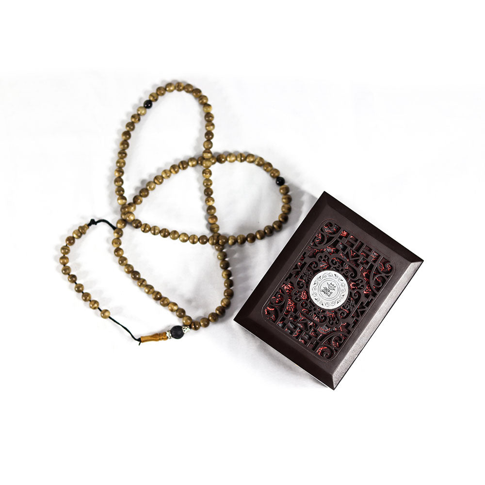 natural Oud Wood Prayer Beads