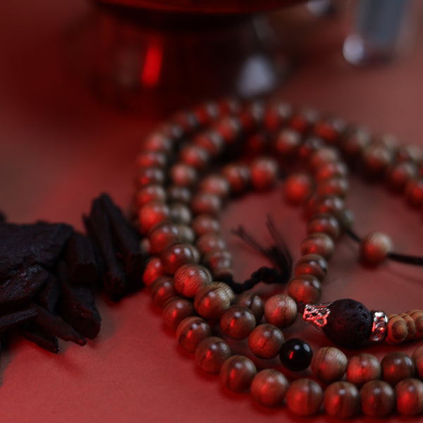 Natural Oud Wood Prayer Beads